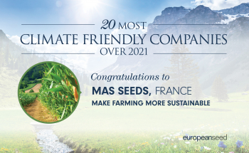 MAS Seeds з’явились в списку «20 найбільш дружніх до клімату компаній у 2021 році»